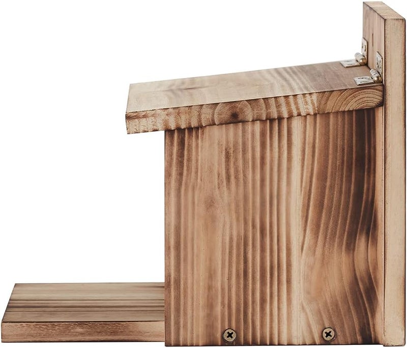 Freezing point Wooden Squirrel Feeder Picnic Table Food Feeder for Outside House Backyard Funny Gifts - Image 2